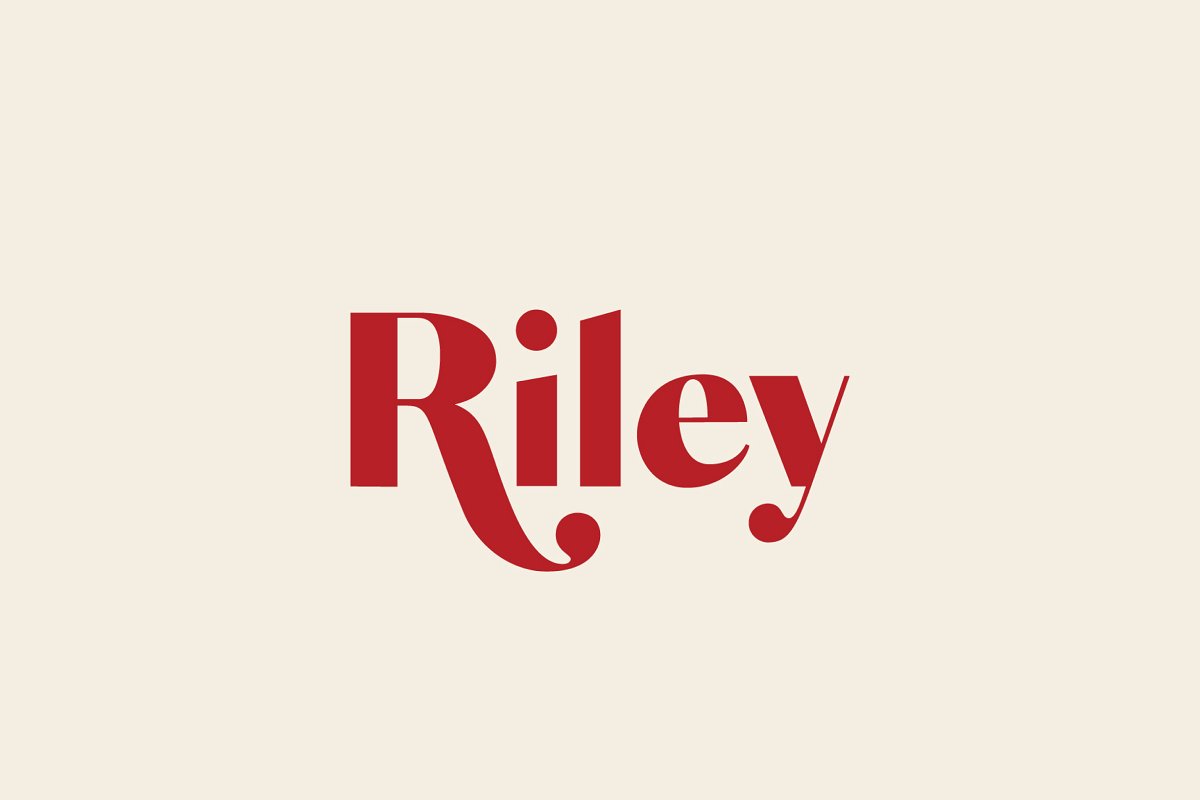 Riley Font preview